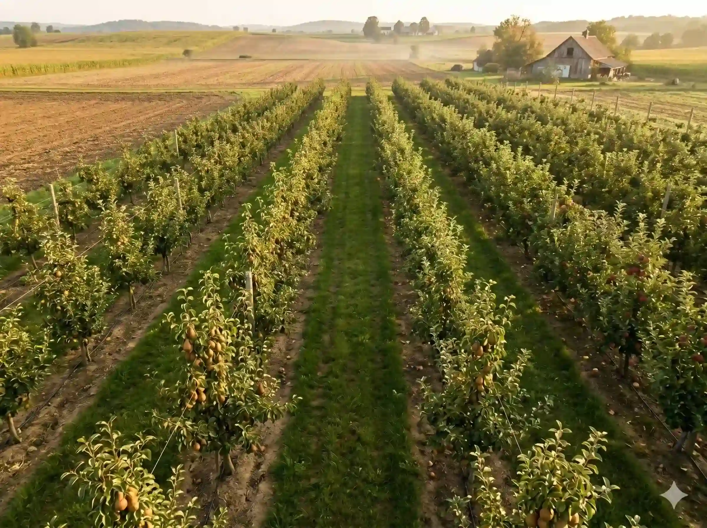 Vores frugttræsplanteskole - plantage